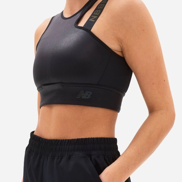 NWT New Balance NB Dry X Sleek Medium Support Sports Bra M - Picture 4 of 16
